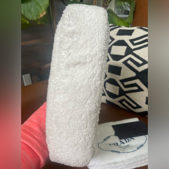 SOLD Prada Re Edtition White Terry Cloth - Picture 6 of 9